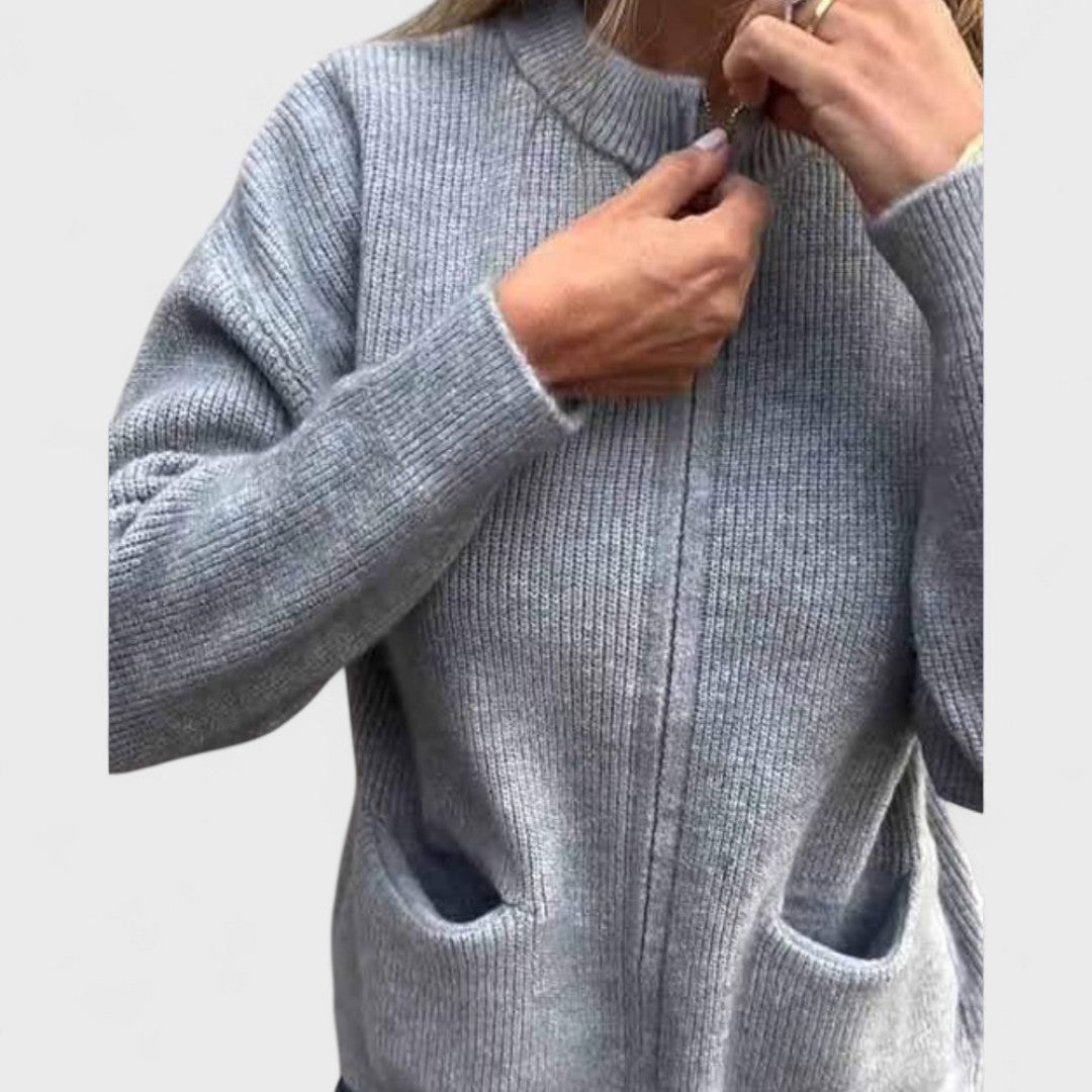 Noelle | Strikkegenser i bomull 