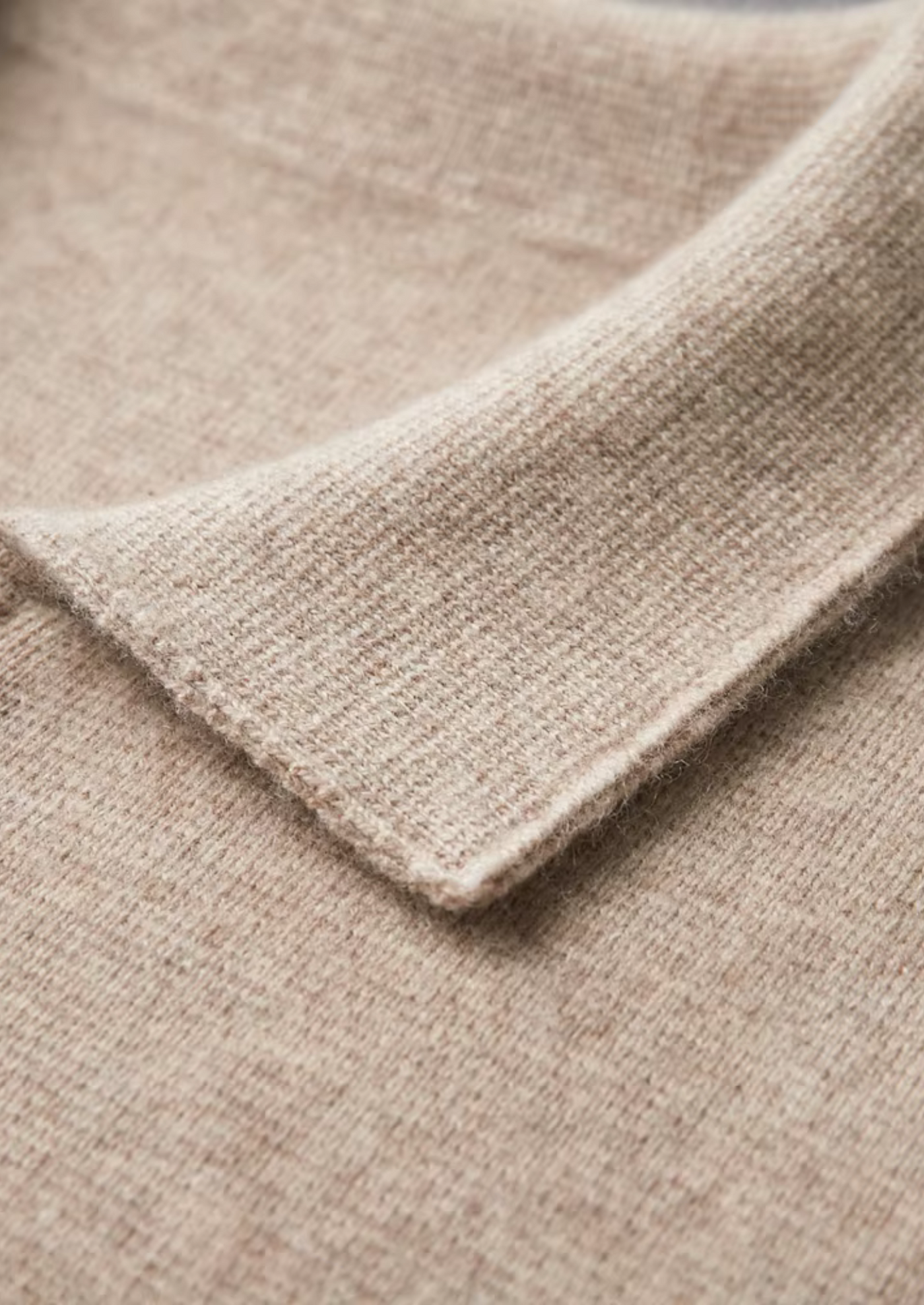 Oskar™ | Ekstrafin merinoull zip polo cardigan