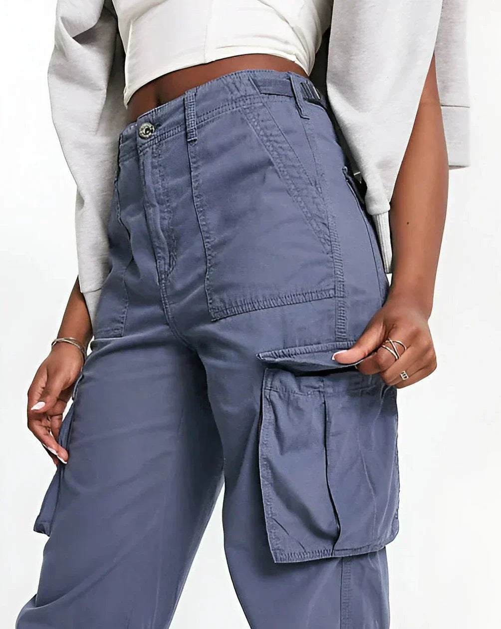 Elvíra | Cargobukser med justerbar linning