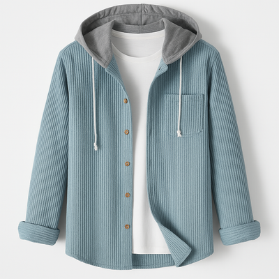 Asger™ | Klassisk corduroy-hoodie