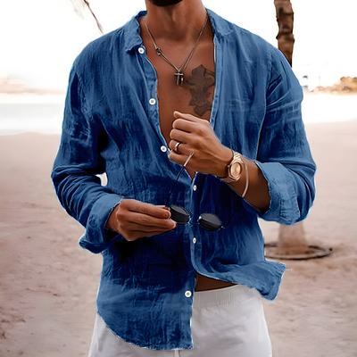 Ludo | Sommerskjorte i naturlig bomull