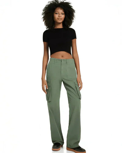 Elvíra | Cargobukser med justerbar linning