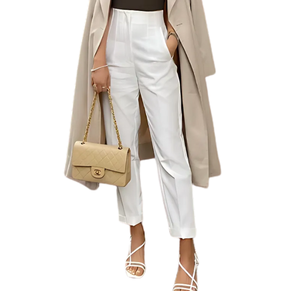 Ingrid | Stilige bukser med høy midje