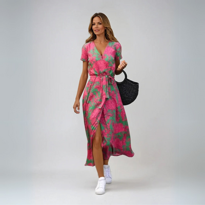 Sif | Elegant kjole med V-hals