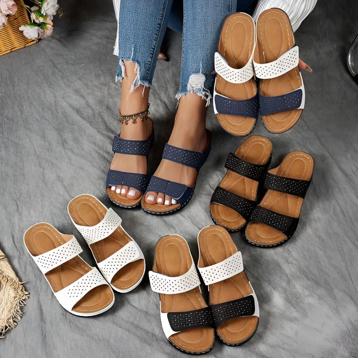 Théodora™ | Ortopædiske sandaler