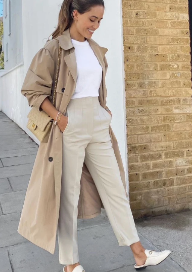 Ingrid | Stilige bukser med høy midje